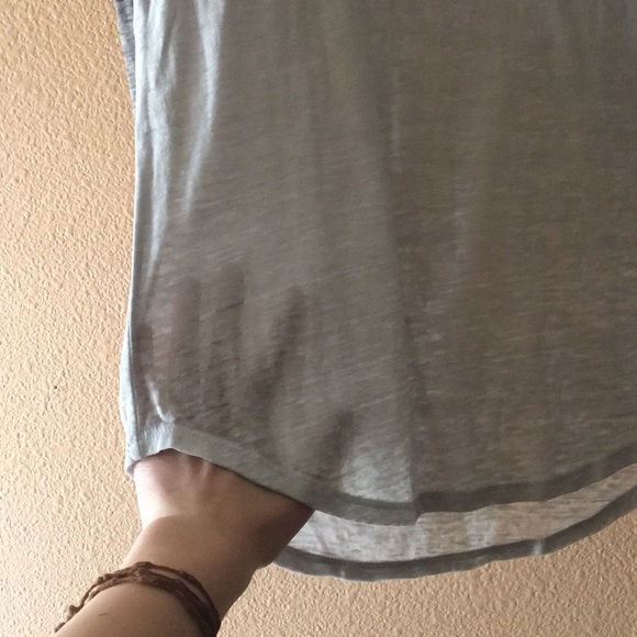 Grey and White Long Sleeved Shirt - Picture 3 of 4